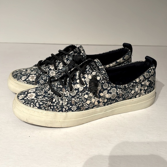 Sperry Top-sider Crest Vibe Liberty Floral Sz 6.5 sneakers - Picture 4 of 6